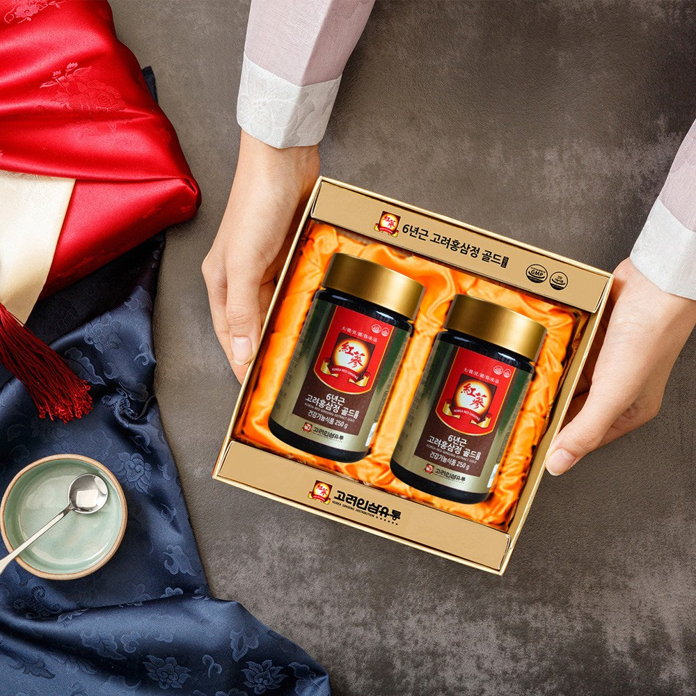 Korea Ginseng Distribution 6-Year Red Ginseng Extract Gold, 500g