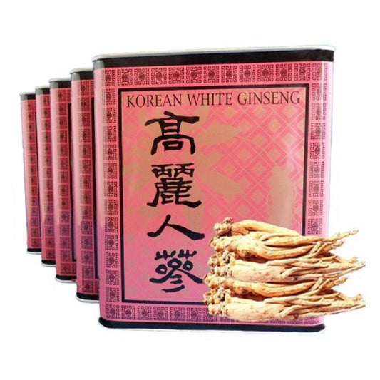 Ginseng Power Korea 6-Year White Ginseng Roots, 50 Pieces, 300g