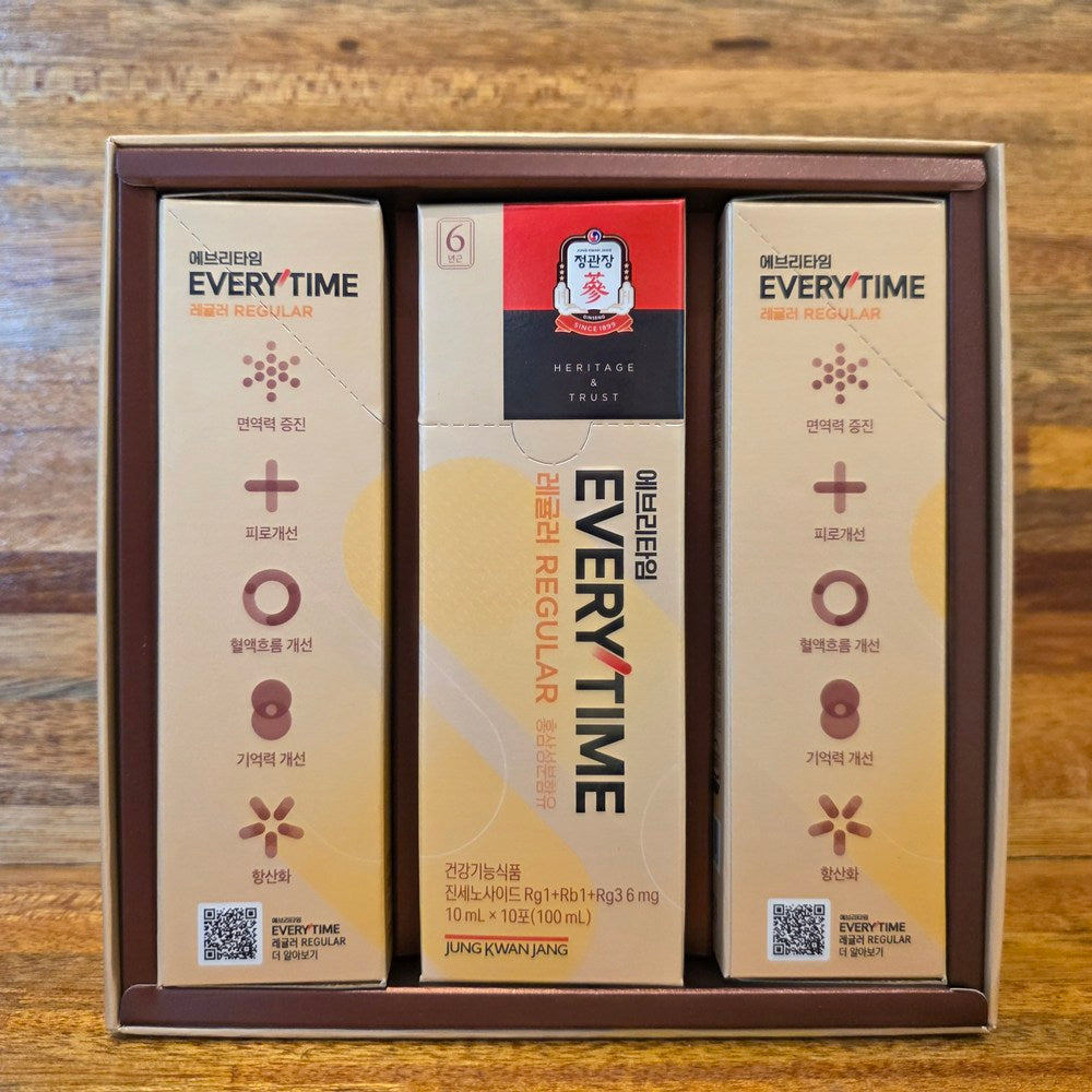 Jeong Kwan Jang Hong Sam Jung Everytime Red Ginseng Stick 10ml x 30