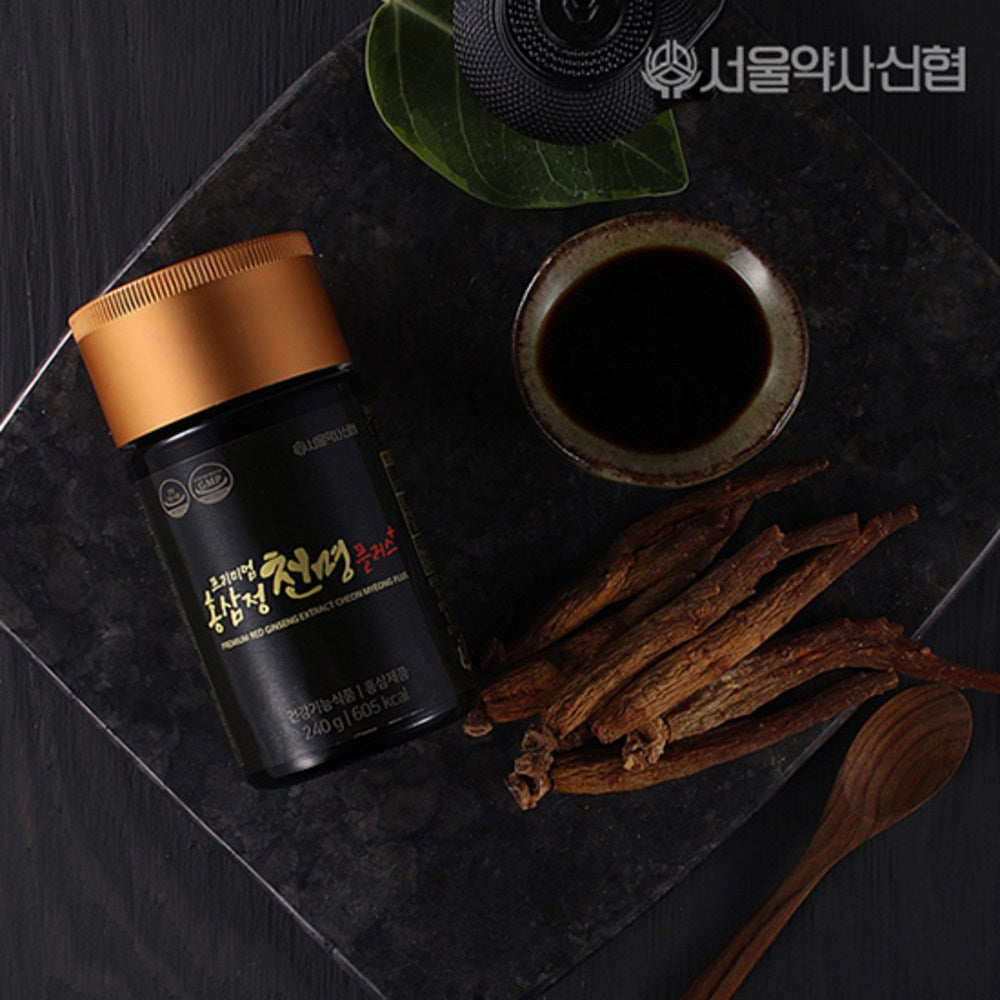 Seoul Pharmacist Cooperative Premium Red Ginseng Extract, 54mg, 240g