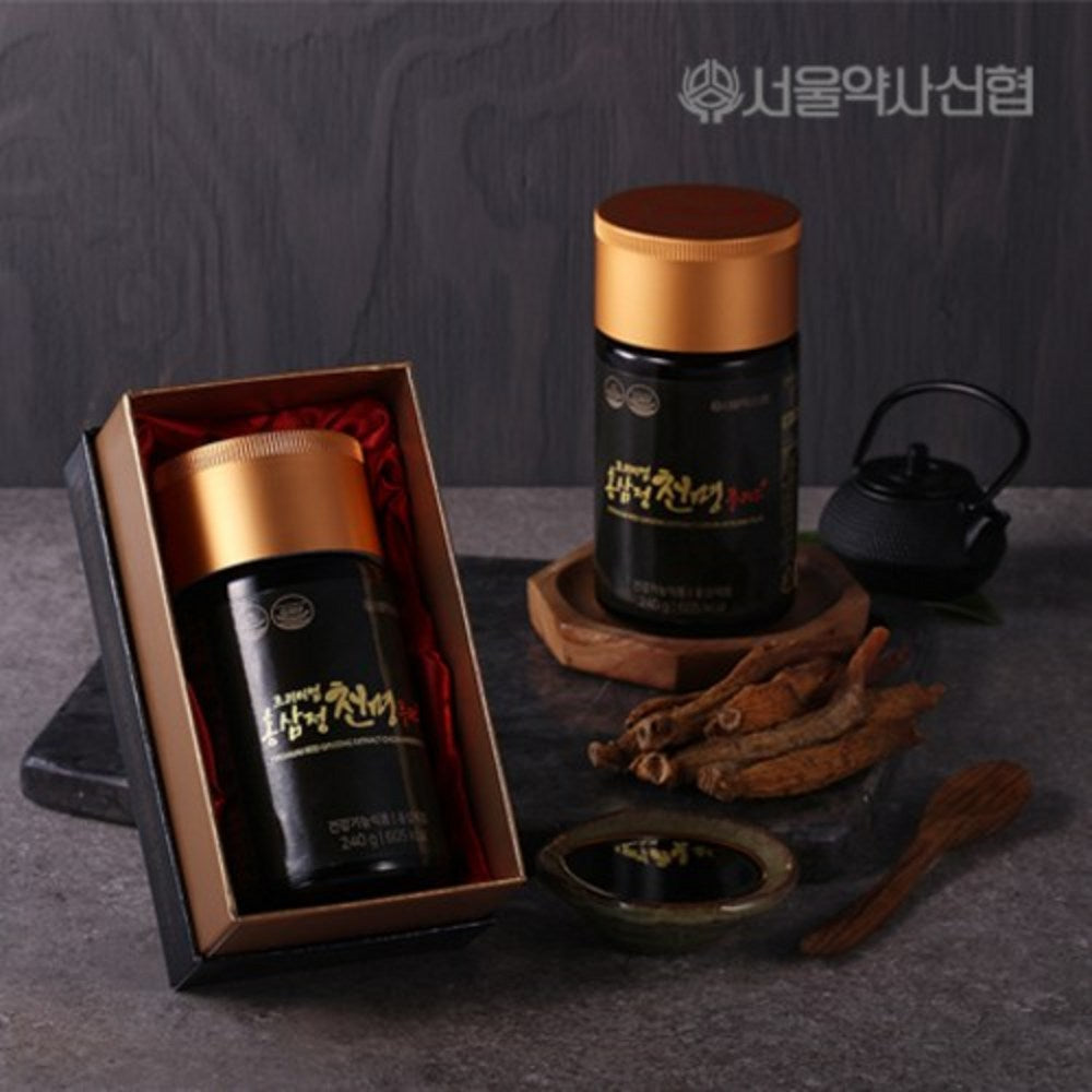 Seoul Pharmacist Cooperative Premium Red Ginseng Extract, 54mg, 240g