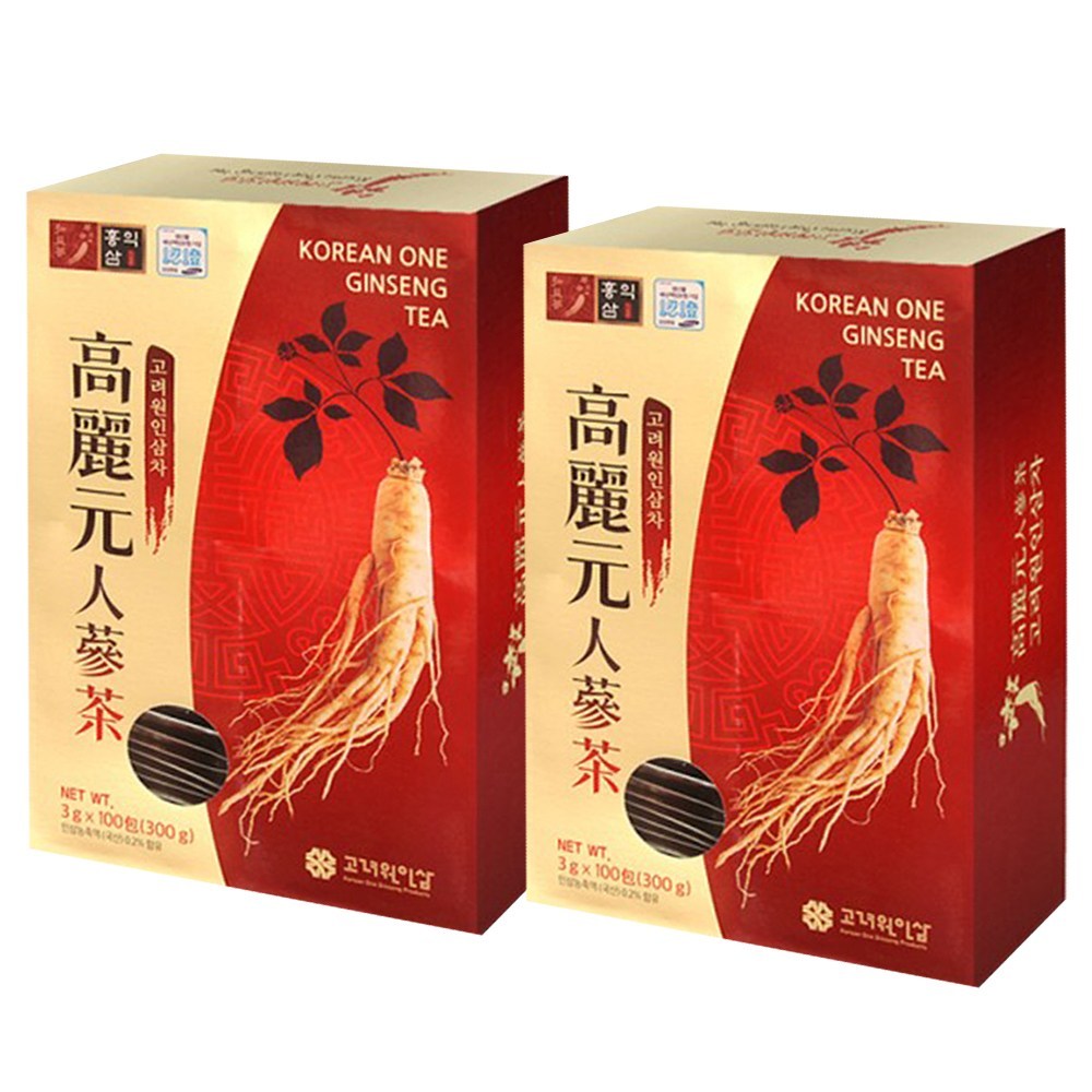 Koryo Koryowon Ginseng Tea Granules, 3g, 200 Packets