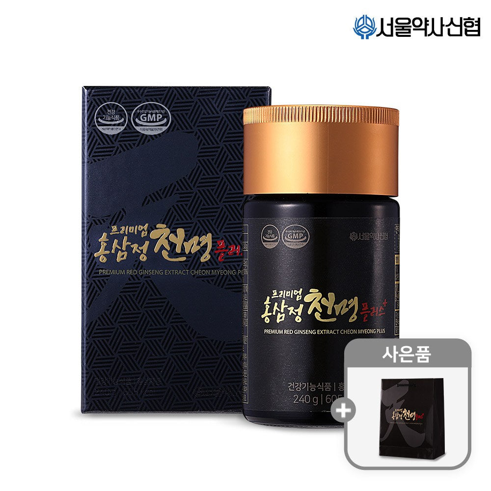 Seoul Pharmacist Cooperative Premium Red Ginseng Extract, 54mg, 240g
