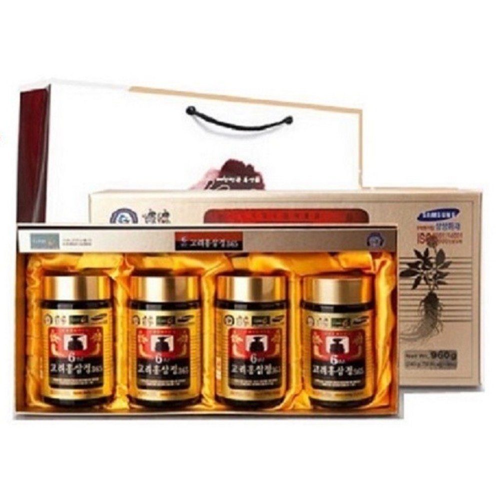 Hansamsoo 6-Year Korean Red Ginseng Extract 365 Gift Set, 960g