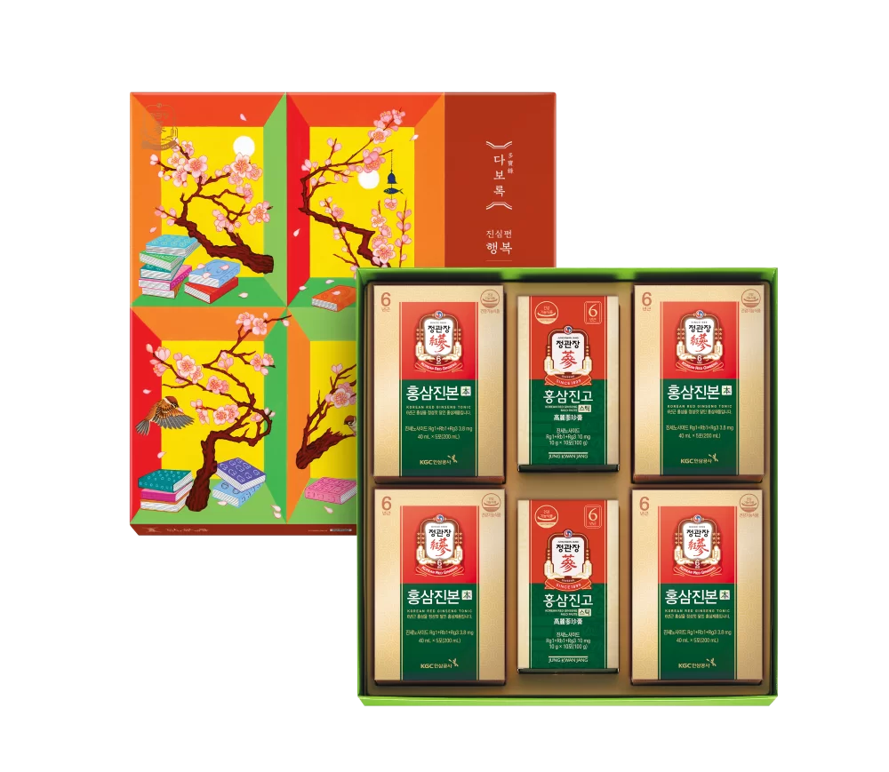 Cheong Kwan Jang Daborak Red Ginseng Extract Set, 40-Day Supply