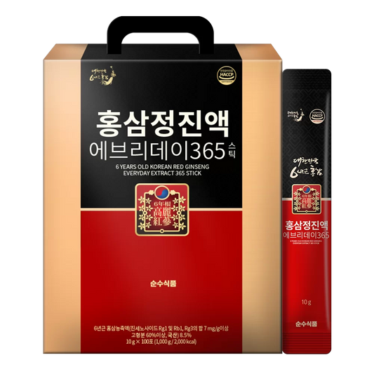 Sunso Food 6-Year Red Ginseng Extract Stick 100 Packets